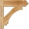 Ekena Millwork Imperial Rough Sawn Arts and Crafts Outlooker, Western Red Cedar, 6"W x 18"D x 18"H OUT06X18X18IMP03RWR - alternate 3